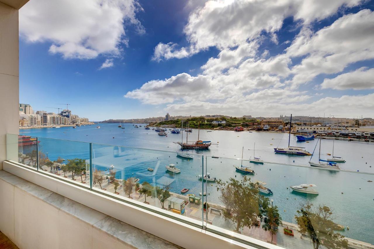Deluxe Apartment With Valletta And Harbour Views Sliema Dış mekan fotoğraf